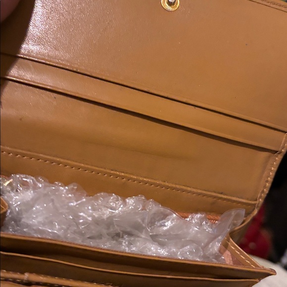 MCM Cognac Medium Tri-fold Wallet - Picture 8 of 12